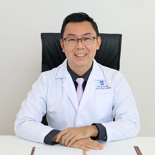 蔡斯杰医生<br>Dr Chua Shih Keat
